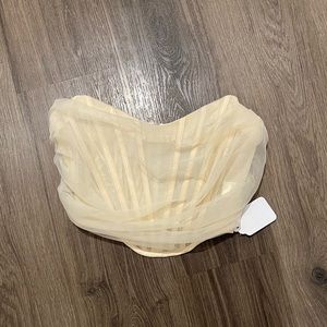 Uptown World Top - Bone